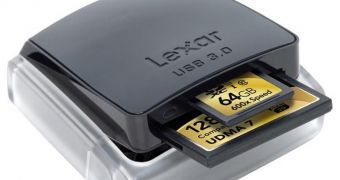 Lexar Intros USB 3.0 Dual-Slot Card Reader