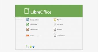 LibreOffice selection menu