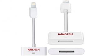 Nanotch iPhone 5, iPad Mini, Nano Lightning Accessory Cable Adapter