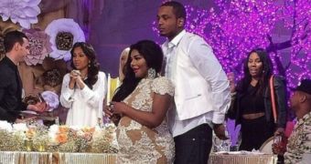 Pregnant Lil Kim and Mr. Papers, who is believed to be the father of her baby