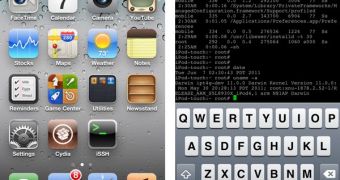 iOS 5 beta screens - jailbreak evidence