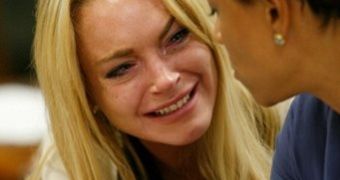 Lindsay Lohan bursts into tears when she hears she’s sentenced to 90 days in jail for DUI and parole violation