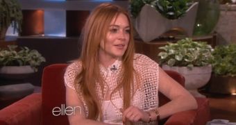 Lindsay Lohan promotes docu-series on Ellen DeGeneres, says she’s not dating anyone right now