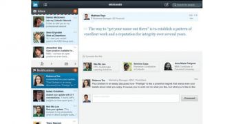 LinkedIn for iOS (screenshot)