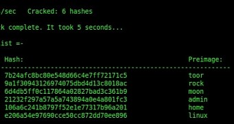 Unsalted hashes can be cracked