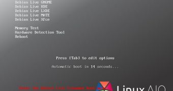 Linux AIO Debian Live 8.1