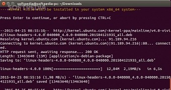 Running the Linux Kernel 4.0 Update Kit