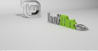 Linux Mint 13 desktop