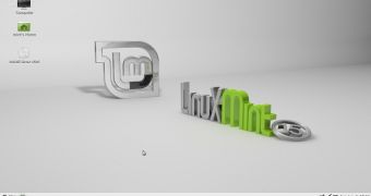 Linux Mint 15 MATE "Olivia" desktop
