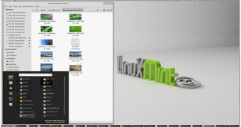 Linux Mint 12's new user interface built on top of GNOME 3