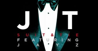 Artwork for Justin Timberlake’s comeback song, “Suit & Tie,” ft. Jay-Z