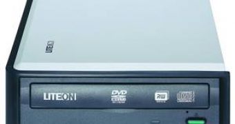 The Lite-On DX-20A3P DVD burner