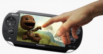 Use the touchscreen interface with LBP Vita