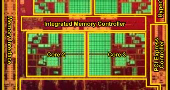 AMD Llano processor die