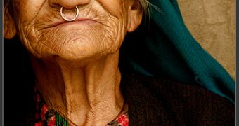 Beautiful old lady from Darap(Sikkim) village