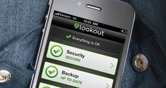 Lookout Mobile Security marketing material