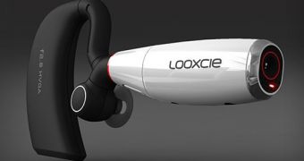 The Looxcie LX1 wearable Bluetooth camcorder