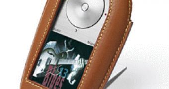 Samsung Bang & Olufsen Serenata with the Louis Vuitton leather case