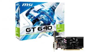 MSI low profile GeForce GT 640