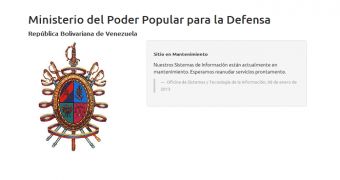 Website of Venezuela's Ministry of Defense taken down after being hacked by LulzSec Peru
