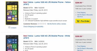 Nokia Lumia 1020 at Best Buy