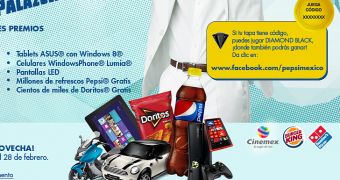 Lumia 920 in Pepsi promotion in Mexico