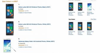 Nokia Lumia 920 at Amazon
