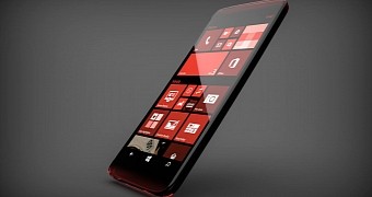Lumia 940 (front angle)