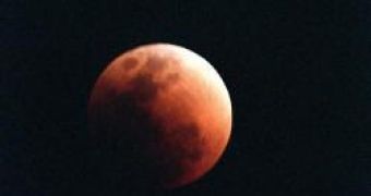 Image of this month's lunar eclipse