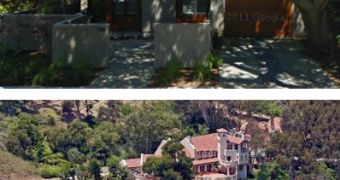 Tim Cook's home and Larry Ellison's home