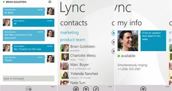 Lync 2010 for Windows Phone
