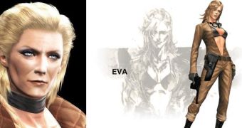 Left - New Eva; Right - Old... no, young.. Eh, Eva from MGS3: Snake Eater