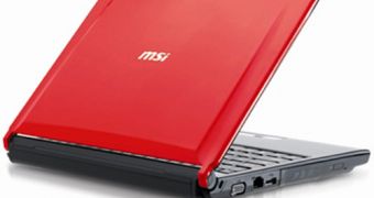 The MSI EX310 red version