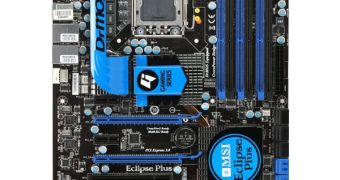 MSI has announced that all its X58 motherboards can support 32nm Intel chips after BIOS updates
