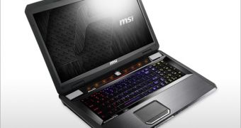 MSI 17.3-inch GT780DXR gaming notebook with GTX 570M graphics