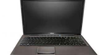 MSI GR620 multimedia notebook with Nvidia graphics