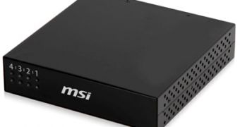 MSI MS-9A58 fanless mini-PC with Intel Atom CPU