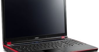 MSI GX623 gaming laptop combines Centrino 2 technology with ATI graphics