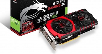 MSI GeForce GTX 960 GAMING 2G