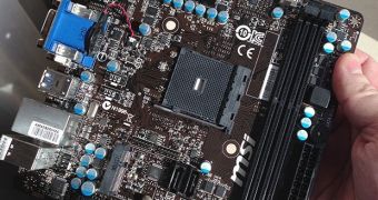 MSI mini-ITX motherboard