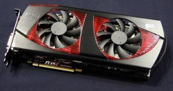 MSI N480GTX Lightning pictured and detailed