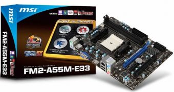 MSI Outs New BIOS for FM2-A55M-E33 Motherboard
