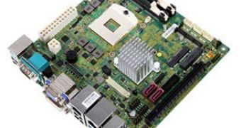 MSI QM77 fanless motherboard for mobile Intel Ivy Bridge CPUs
