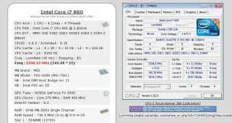 Core i7 860 processor pushed to impressive 5.3GHz