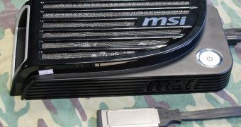 MSI external graphics solution for laptops will debut at Computex