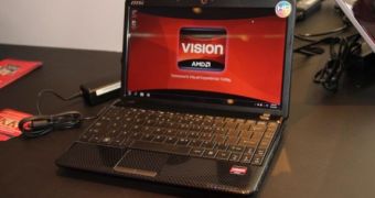 MSI Wind U250 AMD laptop showcased