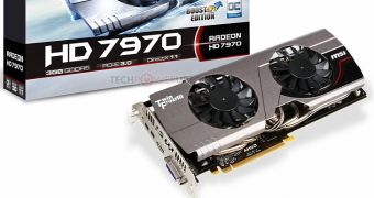 MSI Radeon HD 7970 Boost Edition Now Official
