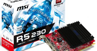 MSI Radeon R5 230 Full-Height Graphics Card Will Cost Under $50 / €40