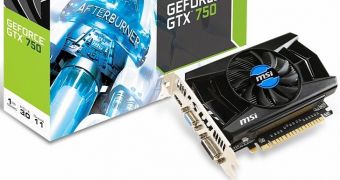 MSI GeForce GTX 750 2GD5/OCV1