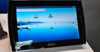 MSI WindPad tablets on display at Computex
